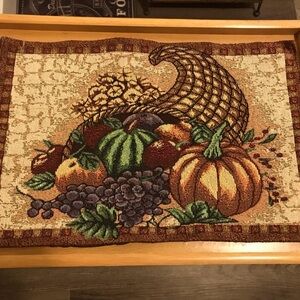 Set of 4 Fall/Holiday Placemats